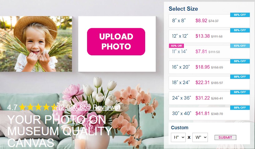 Easy Canvas Prints Official Review : The Easiest Way to Turn Your Photos Into Stunning Wall Art